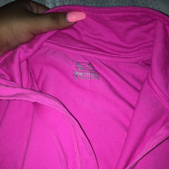 Pink champion activewear sweater - Picture 4 of 8